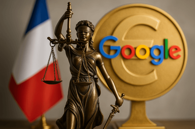 La France inflige une amende de 250 millions d'euros à Google