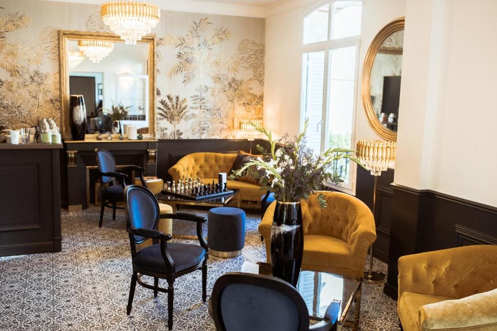 Réception de Villa Victoria Hôtel & Spa 